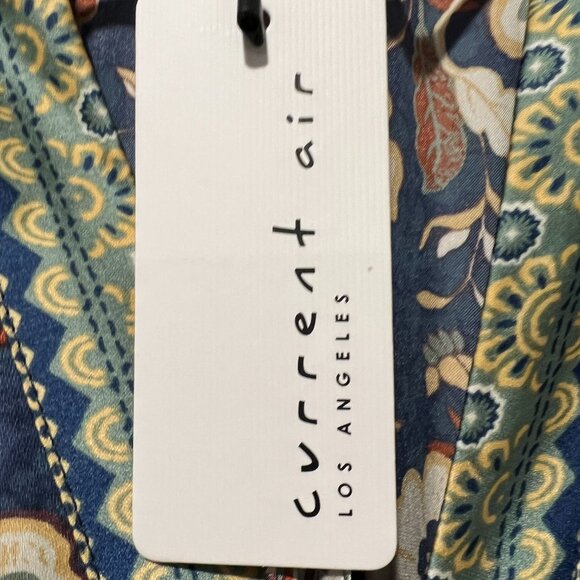 Current Air Floral Border Print Mini Dress NWT Size Small - Picture 14 of 16